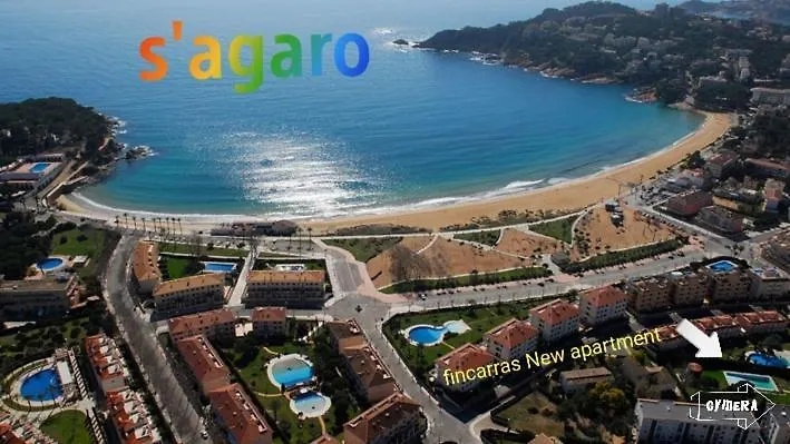 Apartamento Sagaro garden, Jardin privado, piscina, 150 m playa S'Agaró España